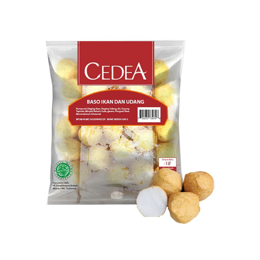 Cedea Baso Ikan dan Udang